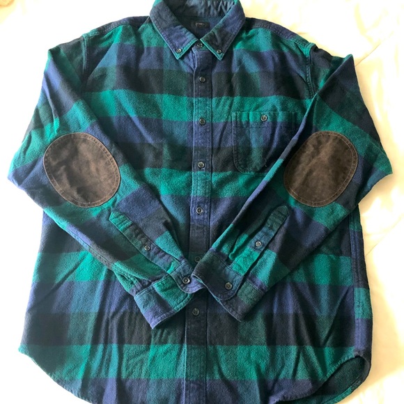 J Crew Flannel Button Down - Picture 1 of 3